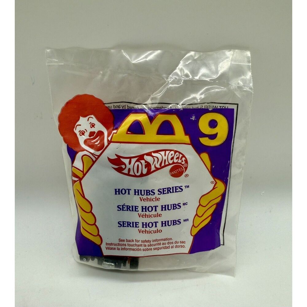 Hot Wheels Hot Hubs Series No. 9‎ McDonald’s 1995 Factory Sealed